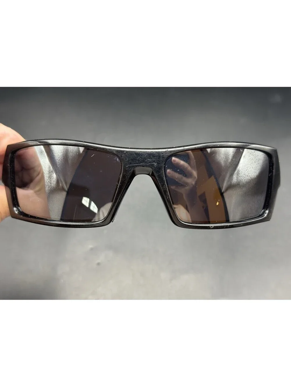 Oakley Gascan S Polished Black w/Black Iridium Lenses